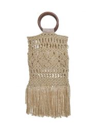 BLE Torebka w kolorze beżowym - 31 x 55 x 3 cm rozmiar: onesize. Brązowe torebki klasyczne BLE, bez wzorów, z materiału, bez dodatków. Za 143.95 zł.