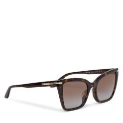 Okulary przeciwsłoneczne Emporio Armani. Brązowe okulary przeciwsłoneczne Emporio Armani, bez wzorów. Za 759.99 zł.