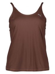 Puma Top sportowy "Studio" w kolorze brązowym rozmiar: S. Brązowe topy sportowe Puma, s, bez wzorów, z materiału, outdoorowe. Za 97.05 zł.