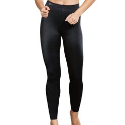 Legginsy sportowe Tights Massage Effekt. Czarne legginsy ANITA ACTIVE, bez wzorów, z elastanu, sportowe. Za 476.00 zł.