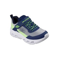 Buty SKECHERS GLIDE STEP DRIFT Niebieski. Niebieskie buty trekkingowe Skechers, z gumy, bez zapięcia. Za 242.99 zł.