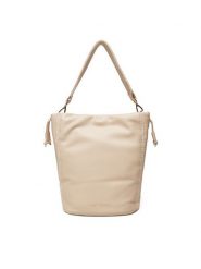 Tommy Hilfiger Torebka Th Soft Summer Bucket AW0AW17540 Beżowy. Brązowe torebki klasyczne Tommy Hilfiger, bez wzorów, ze skóry, bez dodatków. Za 749.99 zł.