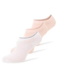 HUGO Damskie skarpetki do trampek w 3-paku - As Logo CC Kobiety różowy|biały jednolity, 35-38. Białe skarpetki Hugo, bez wzorów. Za 79.95 zł.