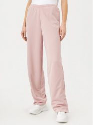 HUGO Spodnie dresowe Nicole_B 50531183 Różowy jasny Oversize. Czerwone spodnie dresowe Hugo, bez wzorów, z dresówki. Za 299.99 zł.
