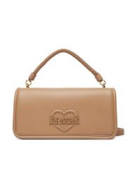 LOVE MOSCHINO Torebka JC4096PP1OLL0104 Beżowy. Brązowe torebki klasyczne Love Moschino, bez wzorów, ze skóry, bez dodatków. Za 1,009.00 zł.