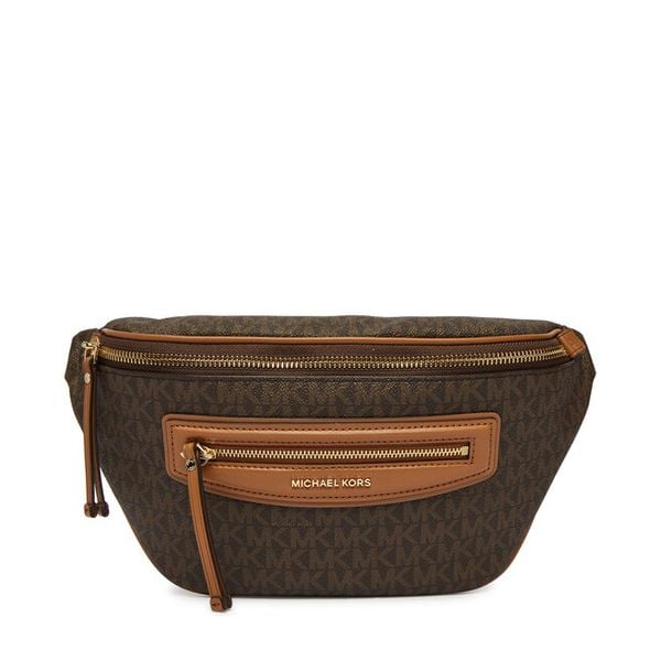 Torebka MICHAEL Michael Kors. Brązowe torebki klasyczne MICHAEL Michael Kors, bez wzorów, bez dodatków. Za 836.99 zł.