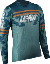 Bluza rowerowa damska Leatt Jersey MTB Gravity 4.0. Niebieskie bluzy LEATT, s, bez wzorów, z jersey, bez kaptura, rowerowe. Za 247.49 zł.