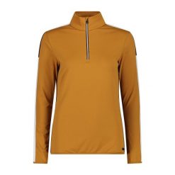 Bluza damska CMP 33L0466. Brązowe bluzy CMP, na zimę, l, bez wzorów, sportowe, bez ramiączek, bez kaptura. Za 169.99 zł.