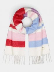 Szalik damski Barts Eluzabeth. Białe szaliki i kominy Barts, na zimę, bez wzorów, z materiału, eleganckie. Za 180.50 zł.