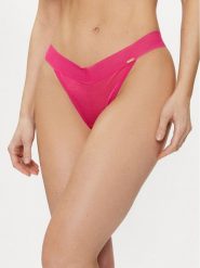 Gossard Stringi Glossies 6256 Różowy. Czerwone stringi Gossard, bez wzorów, z syntetyku. Za 49.99 zł.