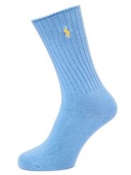 Polo Ralph Lauren Skarpety Kobiety Bawełna niebieski, ONE SIZE. Niebieskie skarpetki Polo Ralph Lauren, bez wzorów, z bawełny. Za 44.95 zł.