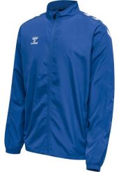 Kurtka Hummel Micro Zip. Niebieskie kurtki Hummel, xl, bez wzorów, z materiału, klasyczne, bez kaptura. Za 196.45 zł.