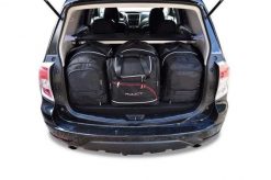 Torby Do Bagażnika Subaru Forester 2008-2013 4Szt Kjust. Czarne torby podróżne KJUST, bez wzorów, z kauczuku. Za 1,332.00 zł.