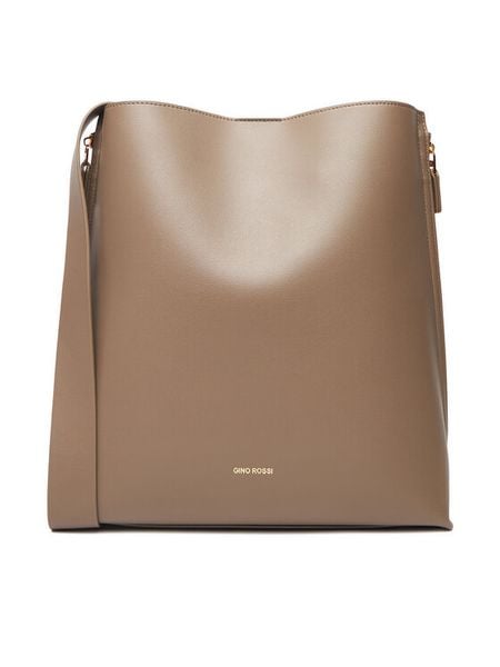 Gino Rossi Torebka WEN-3 Beżowy. Brązowe torebki klasyczne Gino Rossi, bez wzorów, bez dodatków. Za 329.99 zł.