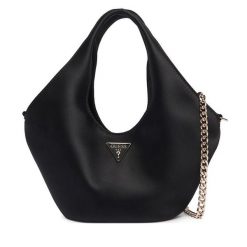 Torebka Guess. Czarne kopertówki Guess, z aplikacjami, wizytowe, bez dodatków. Za 414.99 zł.