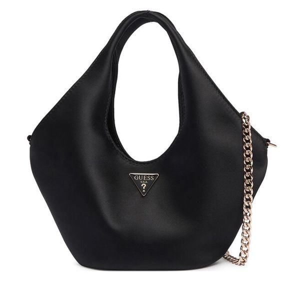 Torebka Guess. Czarne kopertówki Guess, z aplikacjami, wizytowe, bez dodatków. Za 414.99 zł.