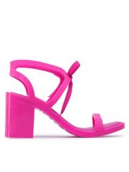 Melissa Sandały Ophelia + Jason Wu Ad 32962 Różowy. Czerwone sandały Melissa, bez wzorów, z tworzywa sztucznego, bez obcasa, na słupku, bez zapięcia. Za 419.99 zł.