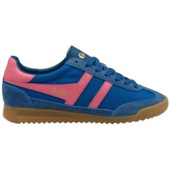 Sneakersy damskie Gola Tornado. Czerwone buty sportowe lifestyle Gola, bez wzorów, sportowe, bez zapięcia. Za 427.50 zł.