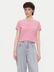 BOSS T-Shirt C_Esogo_2 50538826 Różowy Regular Fit. Czerwone t-shirty Boss, xl, bez wzorów, z bawełny, bez kołnierzyka, bez ramiączek. Za 199.99 zł.