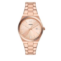 Zegarek Fossil. Żółte zegarki Fossil, złote. Za 629.99 zł.