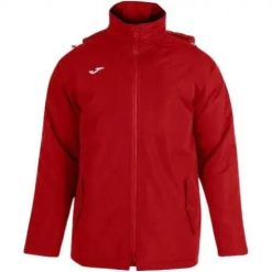 Kurtka wiatroszczelna Joma Trivor. Czerwone kurtki Joma, bez wzorów, z polaru, sportowe, bez kaptura. Za 409.00 zł.