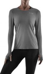 CEP CEP koszulka sportowa z długim rękawem M Szara. Szare t-shirty sportowe CEP, m, bez wzorów, bez ramiączek. Za 167.20 zł.