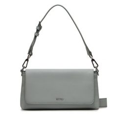 Torebka Calvin Klein. Szare torebki klasyczne Calvin Klein, bez wzorów, klasyczne, bez dodatków. Za 389.99 zł.