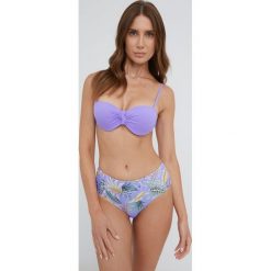 Answear Lab dwuczęściowy strój kąpielowy kolor fioletowy usztywniona miseczka. Fioletowe bikini Answear Lab, bez wzorów. W wyprzedaży za 104.99 zł.