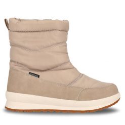 Śniegowce Whistler. Brązowe śniegowce WHISTLER, bez wzorów, bez zapięcia. Za 429.99 zł.