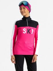 Dare 2b Koszulka funkcyjna "Powder" w kolorze różowo-czarnym rozmiar: 44. Czarne t-shirty sportowe Dare 2b, bez wzorów, z materiału, bez ramiączek, outdoorowe. Za 87.81 zł.