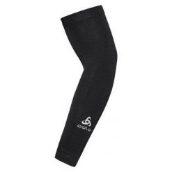 Ocieplacz Odlo Armwarmer CERAMICOOL LIGHT. Czarne rękawiczki ODLO, bez wzorów, sportowe. Za 169.99 zł.
