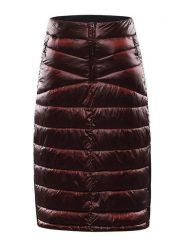 Alpine Pro Spódnica pikowana "Lamma" w kolorze bordowym rozmiar: L. Czerwone spódnice Alpine Pro, na co dzień, l, bez wzorów, sportowe, proste. Za 118.01 zł.