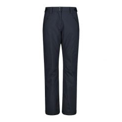 Spodnie narciarskie dla kobiet CMP. Brązowe spodnie narciarskie CMP, bez wzorów, narciarskie. Za 436.80 zł.