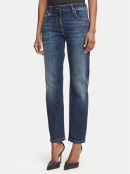 Elisabetta Franchi Jeansy PJ-25N-66E2-V340 Granatowy Straight Leg. Niebieskie jeansy Elisabetta Franchi, bez wzorów, z bawełny. Za 1,459.00 zł.