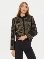 Marciano Guess Kardigan 4BGN0 97192A Czarny Regular Fit. Czarne swetry Marciano Guess, z aplikacjami, z syntetyku, bez ramiączek. Za 849.99 zł.