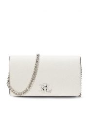 LAUREN RALPH LAUREN Torebka 432966784001 Biały. Białe kopertówki Lauren Ralph Lauren, bez wzorów, ze skóry, wizytowe, bez dodatków. Za 599.99 zł.