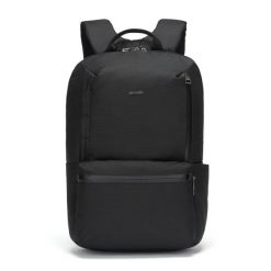 Plecak antykradzieżowy Pacsafe Metrosafe X Backpack 20L. Czarne plecaki Pacsafe, bez wzorów, bez dodatków. Za 683.99 zł.