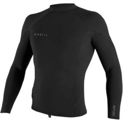 Docieplacz ONEILL Reactor-2 1.5mm L/S Top Black. Czarne topy O'Neill, l, bez wzorów, sportowe, bez kołnierzyka, bez ramiączek. Za 403.00 zł.