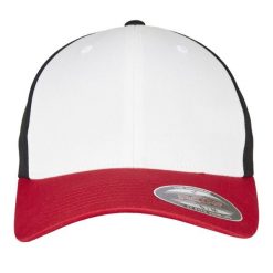 Czapka Z Daszkiem 3 Tone. Białe czapki z daszkiem FLEXFIT, bez wzorów. Za 77.99 zł.