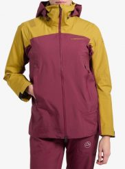 Kurtka z membraną damska La Sportiva Alpine Guide GTX Perfomance Jacket. Czerwone kurtki La Sportiva, l, bez wzorów, z gore-texu, bez kaptura. Za 1,891.99 zł.