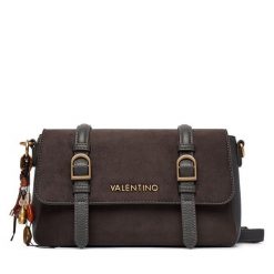 Torebka Valentino. Szare listonoszki Valentino, bez wzorów, bez dodatków. Za 619.99 zł.