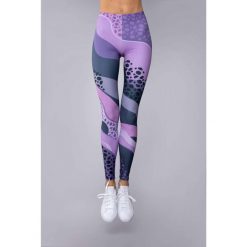 Legginsy sportowe damskie DEEP TRIP Ricco. Fioletowe legginsy DEEP TRIP, bez wzorów, trekkingowe. Za 179.00 zł.