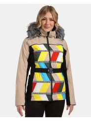 Kilpi Kurtka narciarska "Clair" ze wzorem rozmiar: 38. Kurtki narciarskie Kilpi, m, bez wzorów, bez kaptura, narciarskie. Za 630.99 zł.