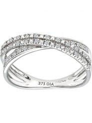 Revoni Złoty pierścionek z diamentami rozmiar: 54. Szare pierścionki Revoni, z diamentem, złote. Za 3,044.99 zł.