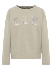 ELBSAND Bluza "Aleah" w kolorze oliwkowym rozmiar: XL. Zielone bluzy ELBSAND, xl, bez wzorów, z bawełny, bez ramiączek, bez kaptura. Za 130.99 zł.