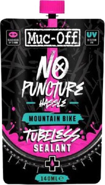 Muc-Off No Puncture Hassle 140ml saszetka. Czarne nerki i saszetki MUC-OFF, bez wzorów, bez dodatków. Za 259.95 zł.