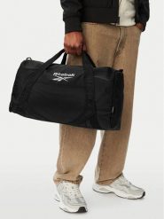 Reebok Torba sportowa CWBEO-RBK-B-001-08 Czarny. Czarne torby sportowe Reebok, bez wzorów, z materiału. Za 129.99 zł.