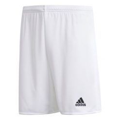 Spodenki adidas Parma Junior. Białe szorty adidas, bez wzorów, sportowe. Za 41.30 zł.