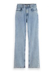 Scotch & Soda Dżinsy - Bootcut fit - w kolorze błękitnym rozmiar: W28/L32. Niebieskie jeansy Scotch & Soda, l, z aplikacjami, z bawełny, klasyczne, z podwyższonym stanem. Za 180.91 zł.