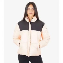 KURTKA ZIMOWA DAMSKA CHAMPION BOMBER CB-4557-PS157-XS. Czerwone kurtki Champion, na zimę, uniwersalny, bez wzorów, z dresówki, sportowe, bez kaptura. Za 519.00 zł.